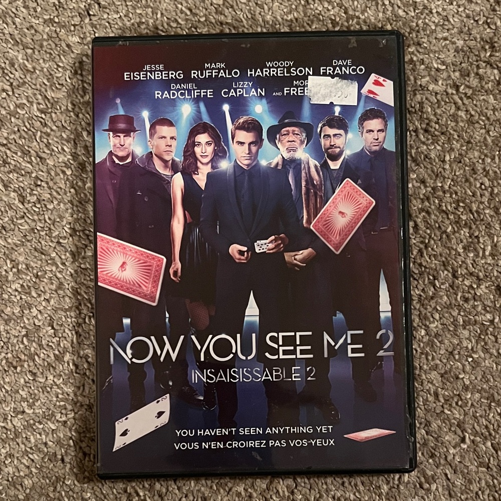 Now You See Me 2 DVD